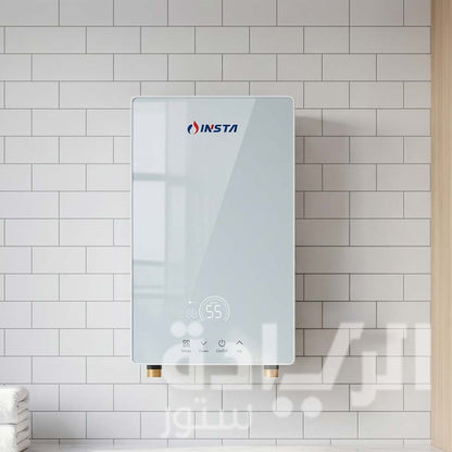 سخان مياه فوري إنستا 9 كيلو وات (INSTA) – IH-9 Smart-White – توازن القوة والذكاء