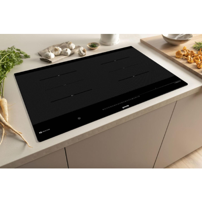 مسطح بلت إن اندكشن كهرباء جورينيا – 80 سم – 4 مناطق طهي - مودييل – IS846BG