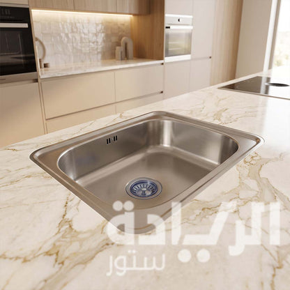 Purity Korean Kitchen Sink, 304 Stainless Steel, 48x43 cm – Model - ISS480