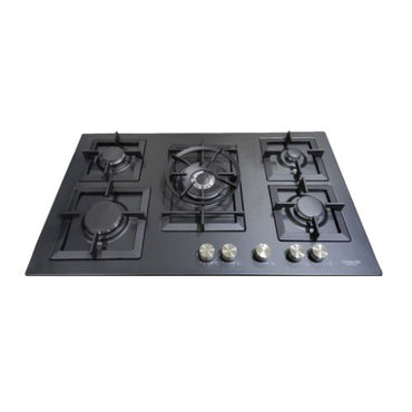 مسطح بلت إن كيتشن لاين 5 عيون غاز أسود 90 سم – تصميم إيطالي – موديل – ZP.J5020BK