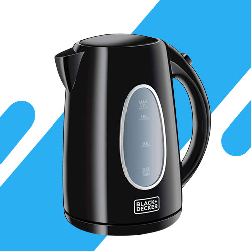 غلاية مياه بلاك أند ديكر – بلاستيك أسود – 2200 وات – 1.7 لتر – موديل - JC69