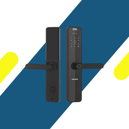 (Levana) قفل باب ذكي ليڤانا K1 i – بصمة وواي فاي وتطبيق Tuya – تصميم عصري
