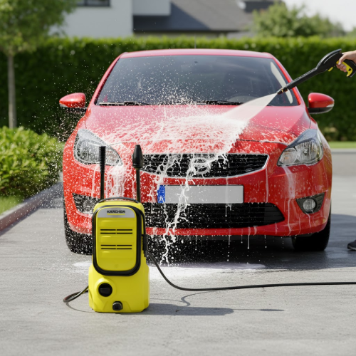 ماكينة غسيل ضغط عالي كارشر K 2 Compact – 110 بار – لغسيل السيارات