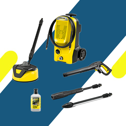 ماكينة غسيل ضغط عالي كارشر K 5 Classic Home – تبريد مياه – 145 بار