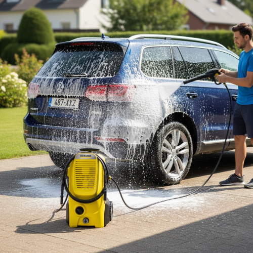 ماكينة غسيل ضغط عالي كارشر K 5 Classic Home – تبريد مياه – 145 بار