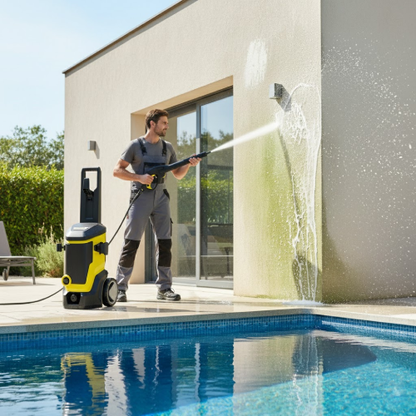 ماكينة غسيل ضغط عالي كارشر K 7 WCM – بقوة 180 بار – موتور تبريد مياه