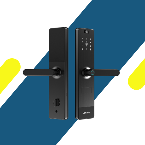 (Levana) قفل باب ذكي ليڤانا K80 i – بصمة وواي فاي وتطبيق Tuya – أمان ذكي