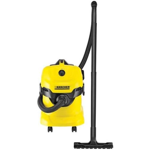 مكنسة كارشر WD 4 رطبة وجافة – 1000 وات – سعة 20 لتر – فلتر مسطح