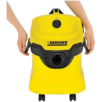مكنسة كارشر WD 4 رطبة وجافة – 1000 وات – سعة 20 لتر – فلتر مسطح