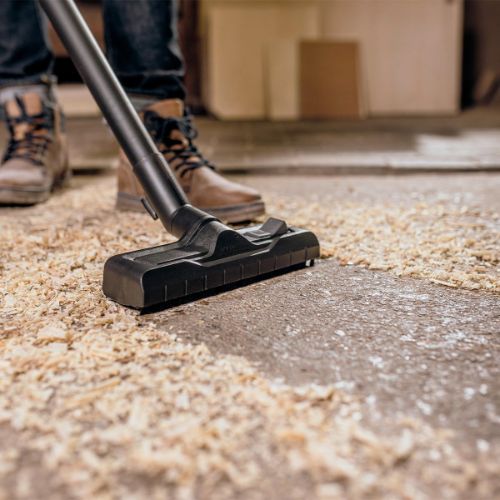 مكنسة كارشر WD 5 رطبة وجافة – 1100 وات – سعة 25 لتر – تنظيف فلتر ذاتي