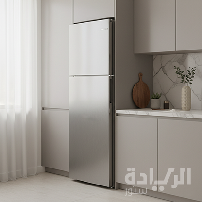 ثلاجة بوش سيريس 4 – 485 لتر – فريزر علوي مستقل – موديل - KDN55NL2E8