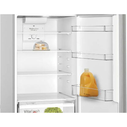 ثلاجة بوش سيريس 4 – 485 لتر – فريزر علوي مستقل – موديل - KDN55NL2E8