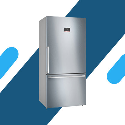 ثلاجة بوش سيريس 6 – فريزر بالأسفل – سعة XXL – موديل - KGB86CIE0N