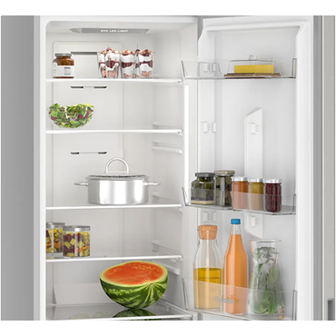 ثلاجة بووش كومبي نوفرست ، 330 لتر ، 2 باب ، شاشة ديجيتال ، سيلفر - موديل - KGN39NLEE8