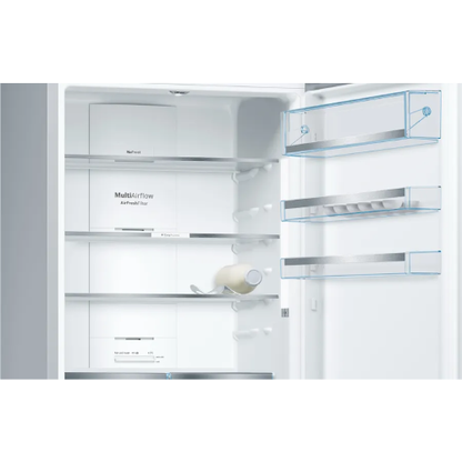 ثلاجة بوش KGN49LB30U بسعة 466 لتر – أسود – تقنية VitaFresh وPerfectFit