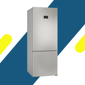 ثلاجة بوش (BOSCH) سيريس 4 فريزر سفلي 70 سم – 483 لتر صافي – تكنولوجيا VitaFresh – نوفروست بالكامل – إستانلس ستيل – موديل KGN55CIEE8
