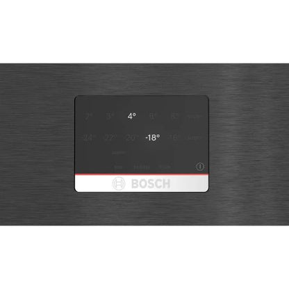 ثلاجة بوش سيريس 4 – 559 لتر – فريزر سفلي – NoFrost – Inox Antifingerprint – KGN56CX30U