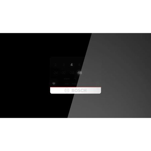 ثلاجة بوش سيريس 6 – 559 لتر – فريزر سفلي – NoFrost – أسود – KGN56LB3E9