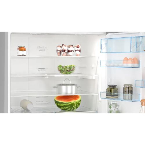 ثلاجة بوش سيريس 6 – 682 لتر – فريزر سفلي – NoFrost – KGN86CI3E8
