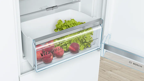 ثلاجة بوش بلت إن سيريس 6 – 254 لتر – فريزر سفلي – موديل - KIN86AF3M8