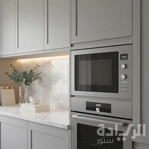 ميكرويف بلت ان كيتشن لاين، 34 لتر، باللون الفضي - 60 سم - مودييل - KL-AC034B8S