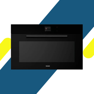 فرن بلت إن كهرباء منيجيتي (Meneghetti) 90 سم سعة 88 لتر ديجيتال 14 برنامج بالمروحة والتسخين السريع – موديل KL-E914-BK