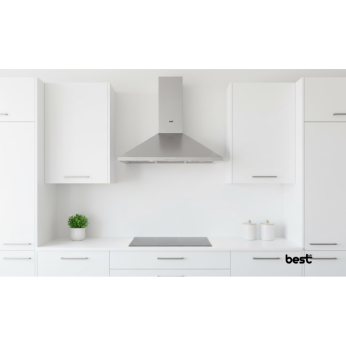 بيست إير شفاط مطبخ هرمي - 90 سم - قوة شفط 1200 م³/س - 1 موتور - موديل - KLS4X 9024PB INOX