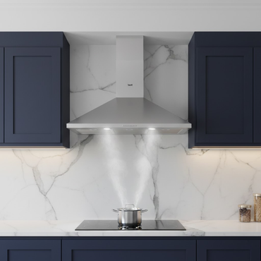 شفاط مطبخ بيست إير 90 سم قوة شفط 1200 متر مكعب/ساعة KLS4X 9024PB INOX