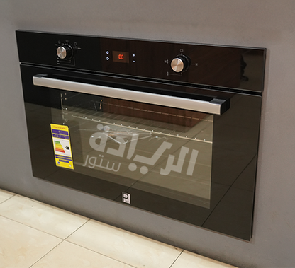 فرن غاز بلت إن بيورتي 90 سم – سعة 105 لتر، تايمر ديجيتال، مروحة توزيع - موديل - KPD917GG GBL