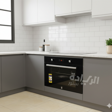 فرن غاز بلت إن بيورتي 90 سم – سعة 105 لتر، تايمر ديجيتال، مروحة توزيع - موديل - KPD917GG GBL