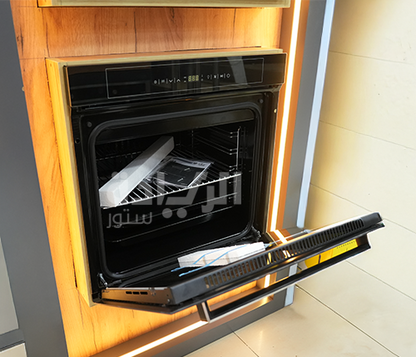 فرن كهربائي بلت إن ديجيتال 60 سم، سعة 88 لتر من بيورتي – موديل KPT6020EETDB FALL T88L