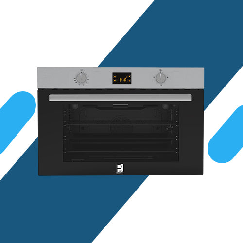 فرن غاز بلت إن ديجيتال بشواية 90 سم من بيورتي –  توزيع حراري مثالي سعة 98 لتر - موديل - KPT908GGD X