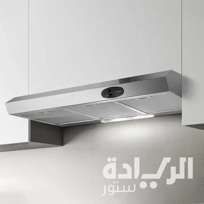 شفاط مطبخ مسطح اليكا - فضي - قوة شفط 450 م³/ساعة - مقاس 90 سم - موديل - ELICA KREA