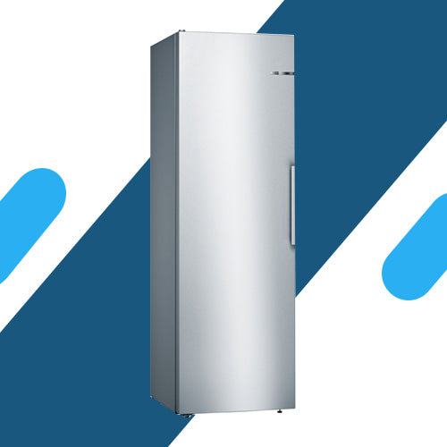 ثلاجة بوش 348 لتر – نو فروست – سيريس 4 – ستانلس ستيل – موديل - KSV36VL30U