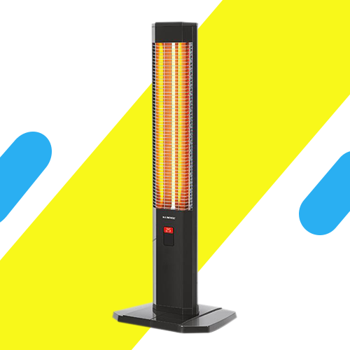 دفاية كهربائية بيورتي كوميتل 1800 وات، أسود - موديل - MHR-1800