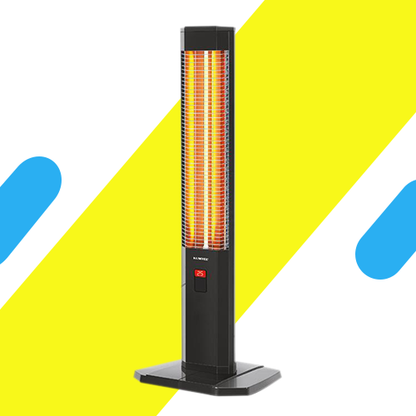 دفاية كهربائية بيورتي كوميتل 1800 وات، أسود - موديل - MHR-1800