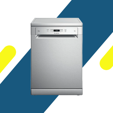 غسالة أطباق اريستون (Ariston) 14 فرد – إنفيرتر – فضي – LFC3C33WFX – كفاءة A+++ ونظام تجفيف طبيعي