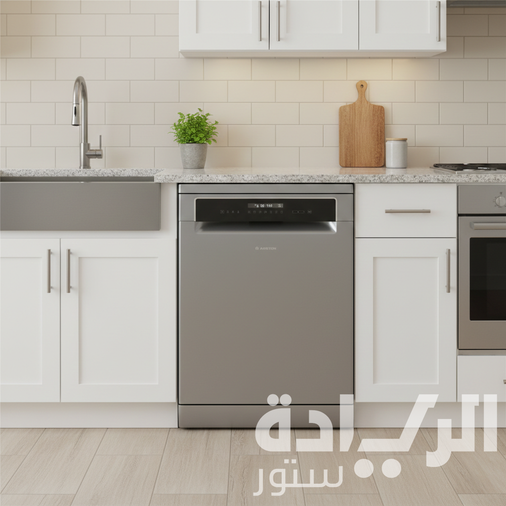 غسالة أطباق اريستون 15 فرد إنفرتر (Ariston) – LFP 5P31 WLT X – نظام 3 أرفف – سيلفر لامع