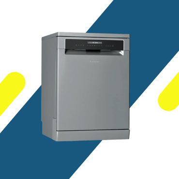 غسالة أطباق اريستون 15 فرد إنفرتر (Ariston) – LFP 5P31 WLT X – نظام 3 أرفف – سيلفر لامع