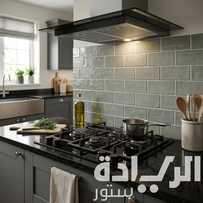 Teva Built-in Gas Hob 60 cm - German 8mm Glass - Italian SABAF Burners - Model LN385