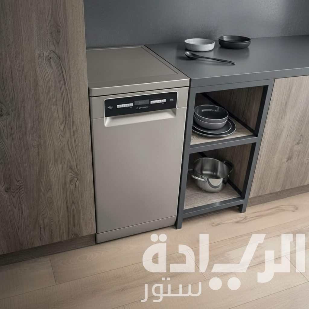 غسالة أطباق اريستون 10 أفراد إنفرتر (Ariston – LSFO 3T223 W X – عرض 45 سم – 9 برامج – ستانلس