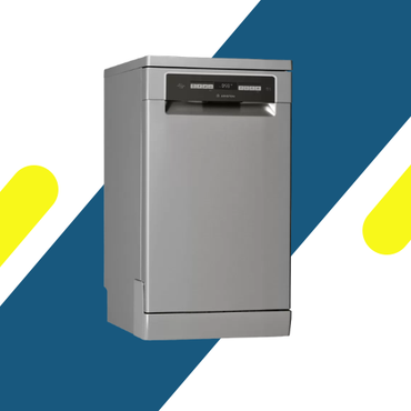 غسالة أطباق اريستون 10 أفراد إنفرتر (Ariston – LSFO 3T223 W X – عرض 45 سم – 9 برامج – ستانلس