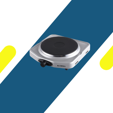 بوتاجاز كهربائي كومتيل LX-7011 شعلة واحدة بقدرة 1500 وات – جسم معدني متين