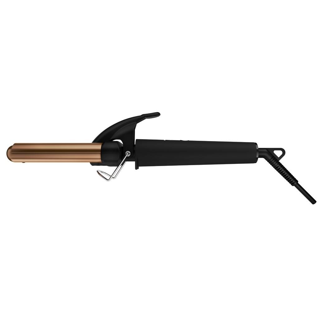 مكواة تجعيد الشعر راش براش (RUSH BRUSH) M2 Plus3 Crimper-Bronze Barrel – إطلالة الـ Beach Waves في لمح البصر