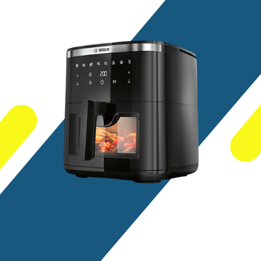 قلاية هوائية بوش 7.2 لتر XXL أسود – MAF671B0 – قوة 1800 وات بنوافذ رؤية