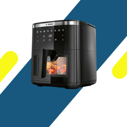 قلاية هوائية بوش 7.2 لتر XXL أسود – MAF671B0 – قوة 1800 وات بنوافذ رؤية