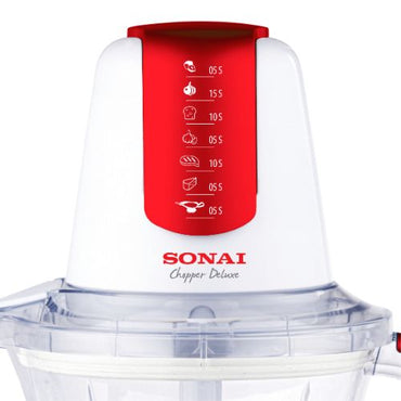 كبة سوناي MAR-2074 للخضروات ديلوكس أبيض – 700 وات، 750 مل