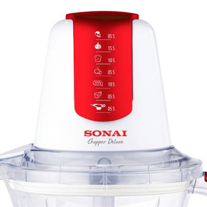 كبة سوناي MAR-2074 للخضروات ديلوكس أبيض – 700 وات، 750 مل