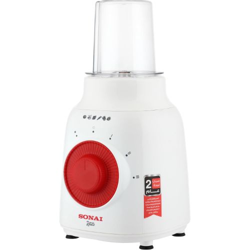 خلاط سوناي روتيتو 2 في 1 – 500 وات – 1.5 لتر – أبيض  - موديل – MAR-2510