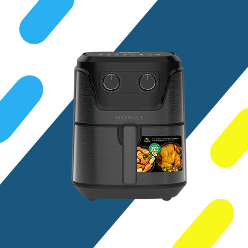 اير فراير سوناى كوك ماستر برو 2000 وات - 7 لتر - أسود